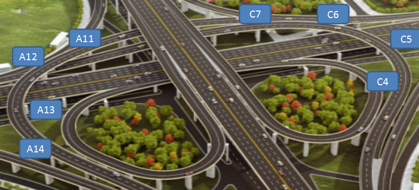 吉林大路快速路工程施工第二標段A、C匝道鋼箱梁專業工程